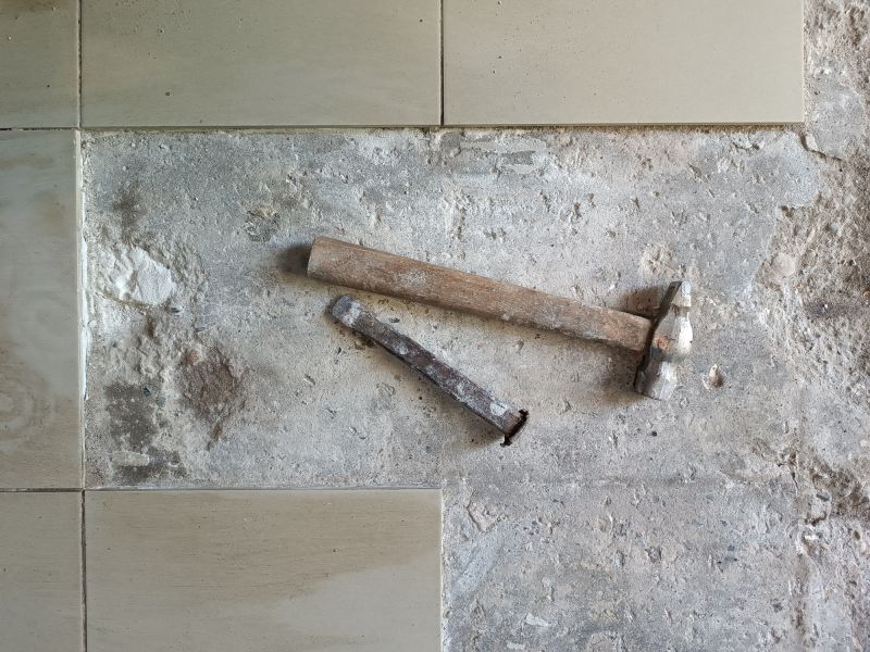Bathroom Floor Replacement in Alpharetta, GA