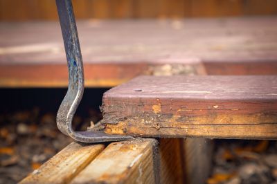 Remove a Deck to Construct a New One!